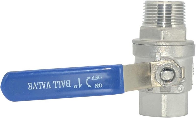 DAN SPEED Full Port Ball Valve Male x Female S304 Stainless Steel Heavy Duty for Water, Oil, and Gas,1000WOG (1inch) - Image 5